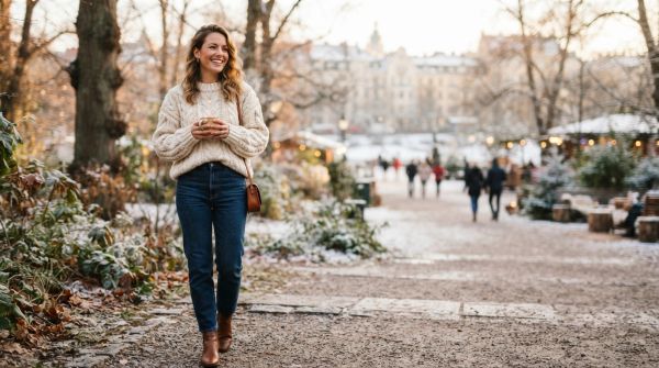 10 raisons d'adopter le pull crème pour femmes cet hiver