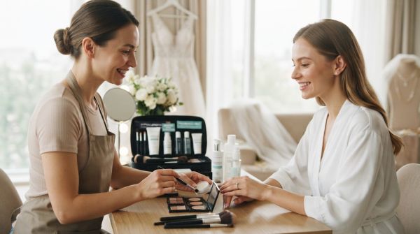 Précautions pour éviter les allergies sur un maquillage mariage